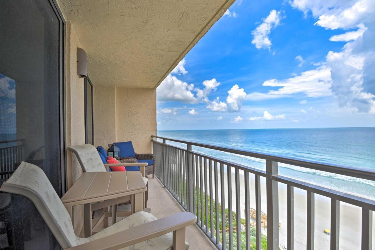 Beachfront Resort Condo With Panoramic Ocean Views! New Smyrna Beach Exterior photo